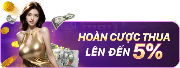 hoàn cược bin88 lên đến 5%